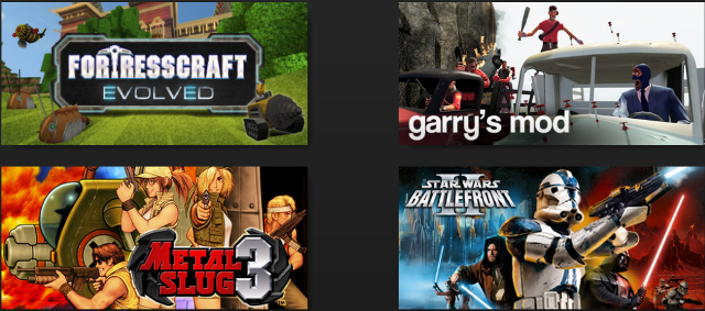 Garry´s Mod+Star Wars - Battlefront II+METAL SLUG 3 акк