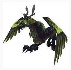 Corrupted Hippogryph маунт Оскверненный гиппогриф
