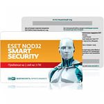 ESET NOD32 Smart Security ПРОДЛЕНИЕ на 2 года на 3 ПК