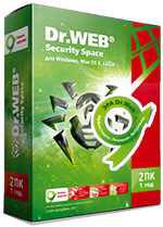 Dr.Web Security Space 1 ПК на 1 год