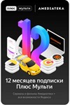 YANDEX.PLUS MULTI + AMEDIA 6 months