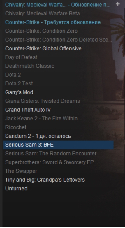 cs go, 1.6 , Garry´s Mod , GTA 4 , Serious Sam 3 + 22