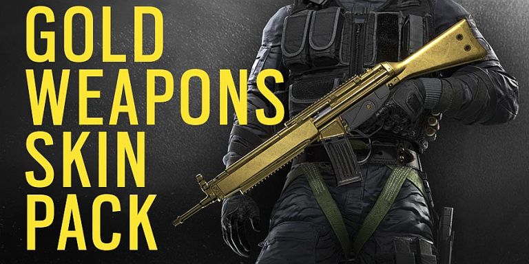 DLC - Tom Clancys Rainbow Six Siege - Gold Weapons Skin