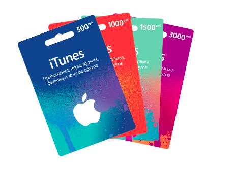 Карта itunes мтс