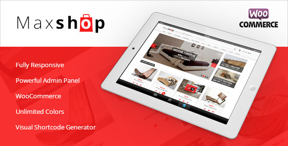 MaxShop Worpress шаблон