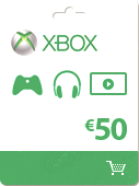 Microsoft Xbox Live EU 50 EUR Gift Card