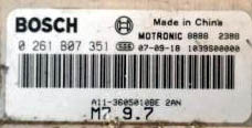 Chery A11(Amulet) 1.6L M7.9.7 0261B07351 1039S00000