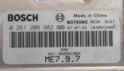 Chery Fora 2.0L 16V ME7.9.7 0261208982 1037380580