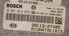 KIA Carens 2.0CRDI EDC16C39 103738316 39113-27485