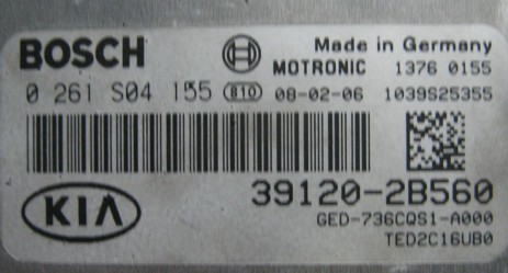 KIA Cee`d 1.6L M7.9.8 PM98C441D DGED-736CQS1-A000