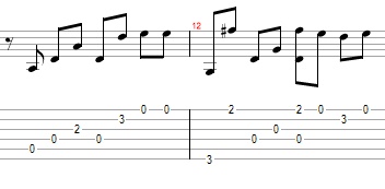 Right Here Waiting - Richard Marx. Ноты и табы, GP5