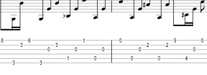 Погоня - из к/ф "Неуловимые мстители". Ноты и табы, GP5