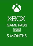 Xbox Game Pass Core  3 месяца Digital Code KEY