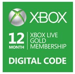 Xbox Live Gold  12 месяцев Digital Code Global - irongamers.ru