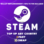 💲TOP-UP OF STEAM +10% ON TOP-UP (ANY CURRENCY)💲 - irongamers.ru