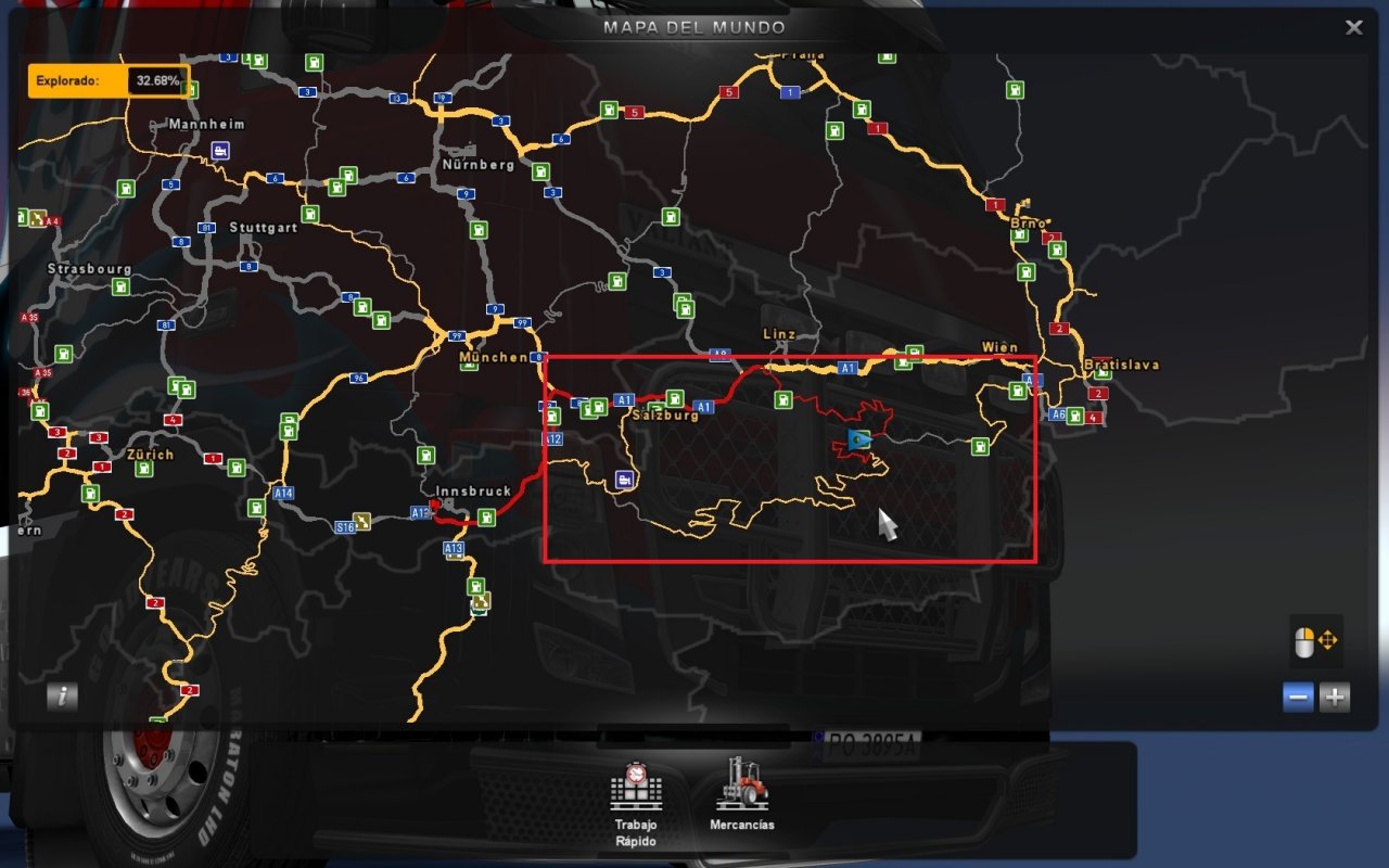 Карта скрытых дорог в етс 2