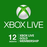 🔥 XBOX LIVE GOLD 12 MONTH (RU) +  GIFT