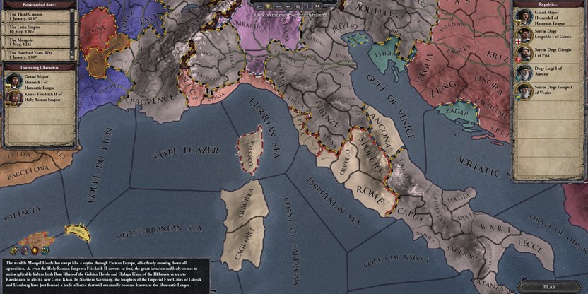 Crusader Kings II: The Republic (STEAM \ REGION FREE)