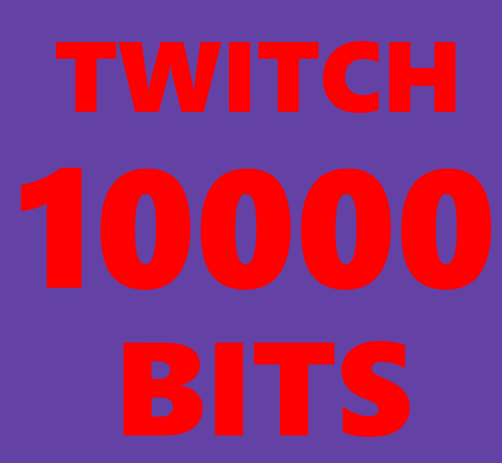 Buy 10000 Bits to Your Twitch Channel and download