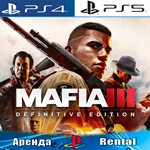 🎮Mafia III: Definitive Edition (PS4/PS5/RUS) Аренда 🔰