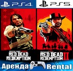 🎮Red Dead Redemption 1+RDR 2 (PS4/PS5/RUS) Аренда 🔰
