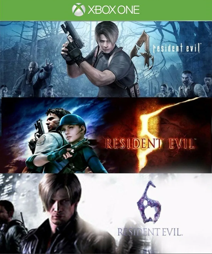 Resident Evil - Triple Pack (4, 5, 6) XBOX ONE /X|S KEY