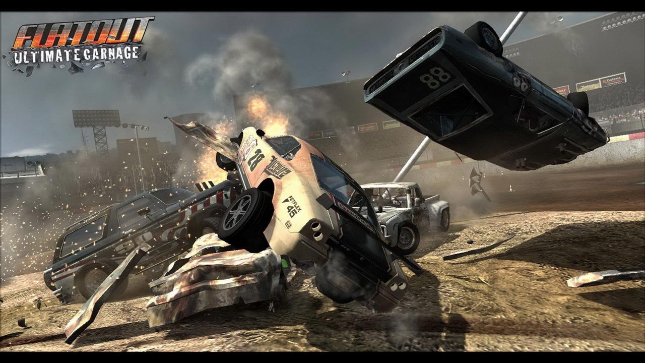 Flatout ultimate carnage музыка. Флатаут ультимейт карнейдж. FLATOUT ультимейт карнейдж. Флатаут 2 Ultimate Carnage. FLATOUT 1 Ultimate Carnage.