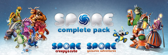 SPORE Complete Pack (+ Galactic Adventures + C&C) STEAM