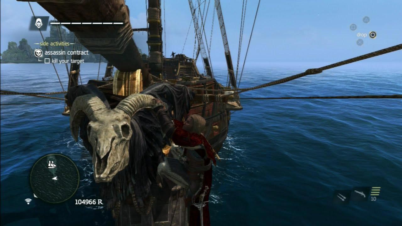 Орден кракена 2 сапфир. Кракен Assassins Creed 4. Assassins Creed 4 корабль Кракена. Кракен в ассасин Крид Блэк флаг. АС 4 DLC.