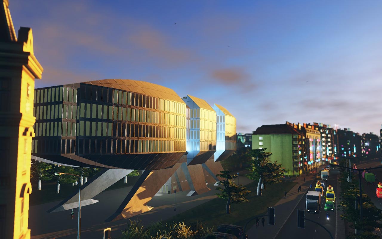 Cities Skylines Content Creator Pack High-Tech Building
