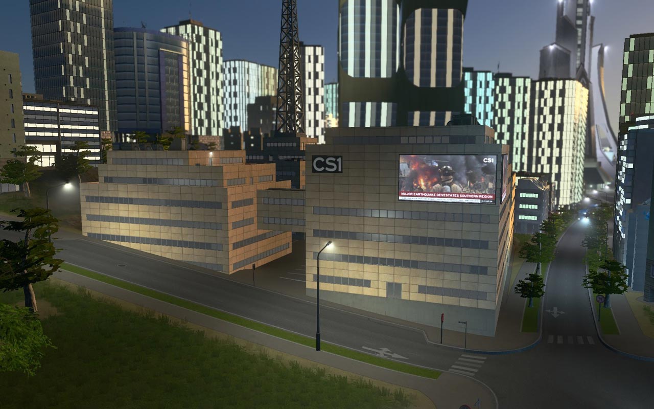 Cities Skylines Content Creator Pack High-Tech Building