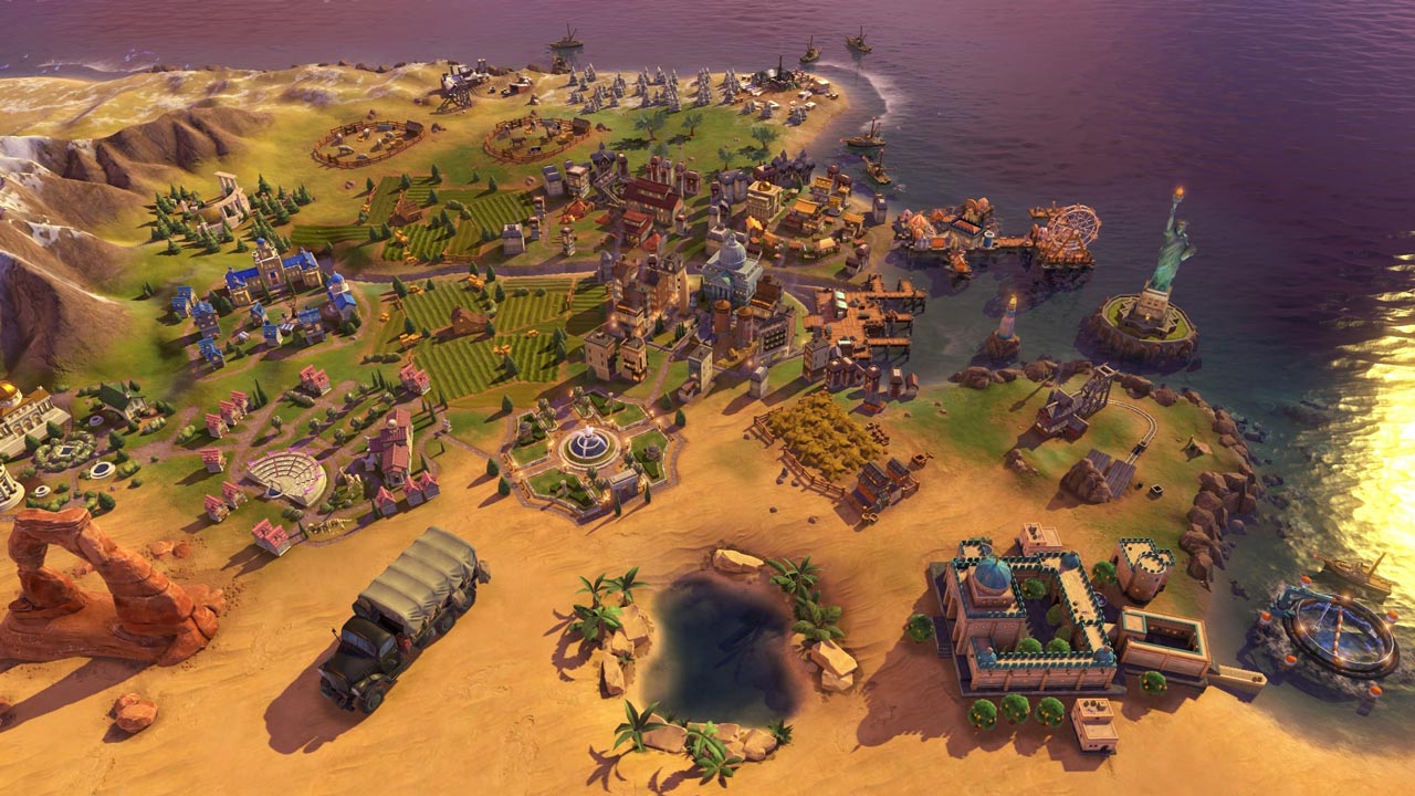 Sid Meiers Civilization 6 Rise and Fall (DLC) STEAM KEY