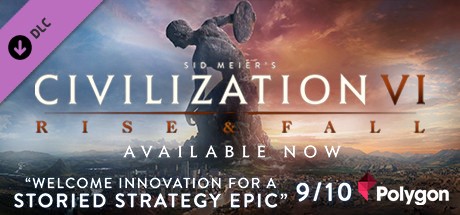 Sid Meier´s Civilization 6 Rise and Fall DLC STEAM KEY