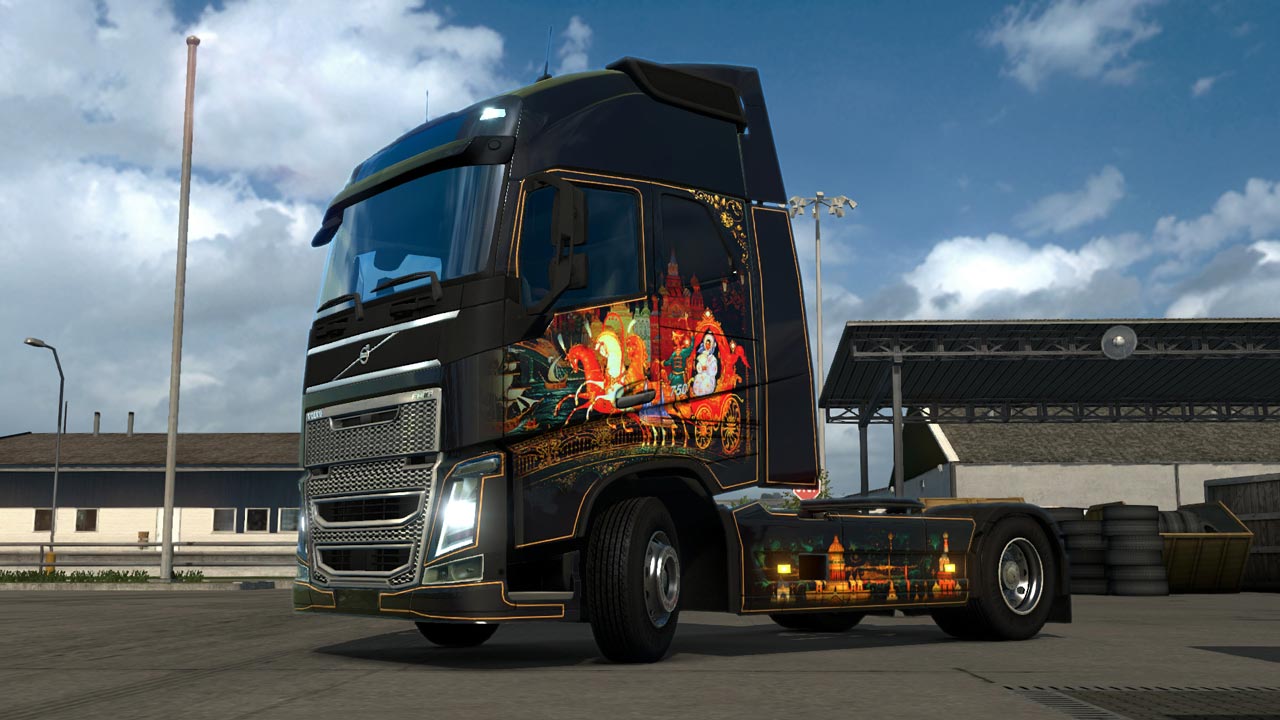 Скриншот Euro Truck Simulator 2 - Russian Paint Jobs Pack (DLC)