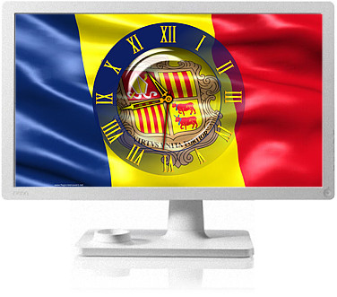 Clock Flag Andorra code activation