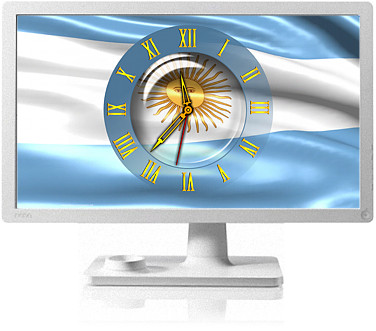 Clock Flag Argentina code activation