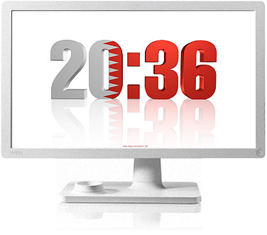 3D Bahrain Digital Clock code activation