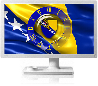 Clock Flag Bosnia and Herzegovina code activation