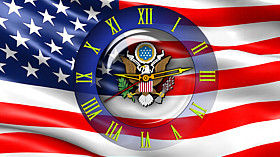 Clock Flag USA code activation