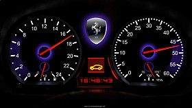 Speedometer Clock Screensaver code activation