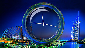 Dubai Clock Screensaver code activation