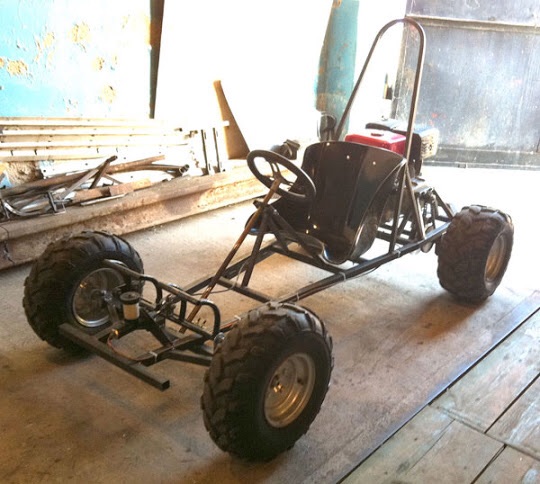 Go kart, go buggy,  чертеж картинга