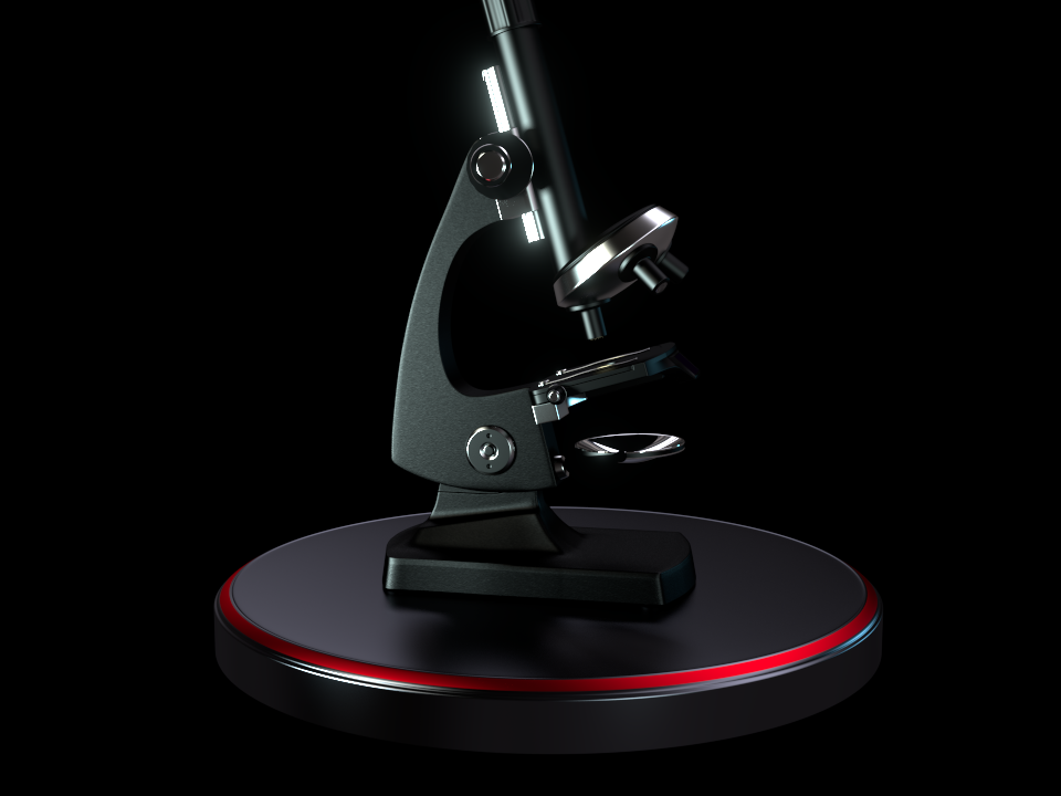 3D model of the microscope