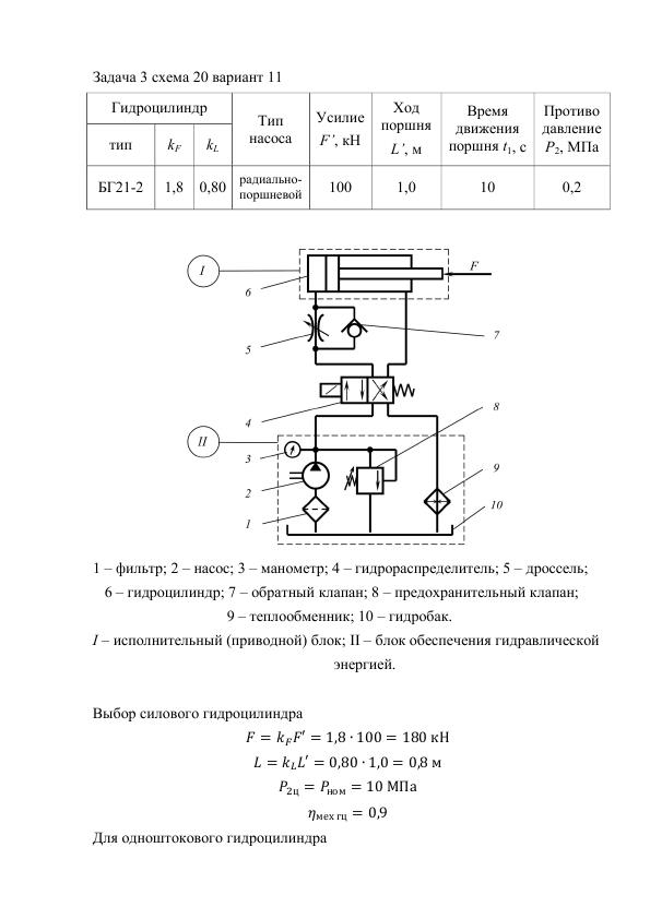 ГидравликаЗНТУ задача3(м1313сх20в11)