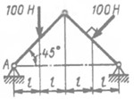 Determine the vertical component of the reaction in
