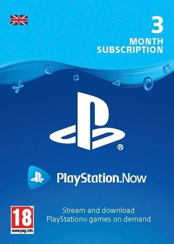 PlayStation NOW (PS NOW) - 3 months (UK)