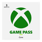 Подписка XBOX GAME PASS CORE на 3 месяца - 360/ONE
