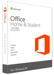 Microsoft Office 2016 Home and Student - for Windows