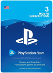 Подписка PlayStation NOW (PS NOW) - 3 месяца (USA)