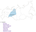 Скрипт интерактивной карты Федеральных округов России